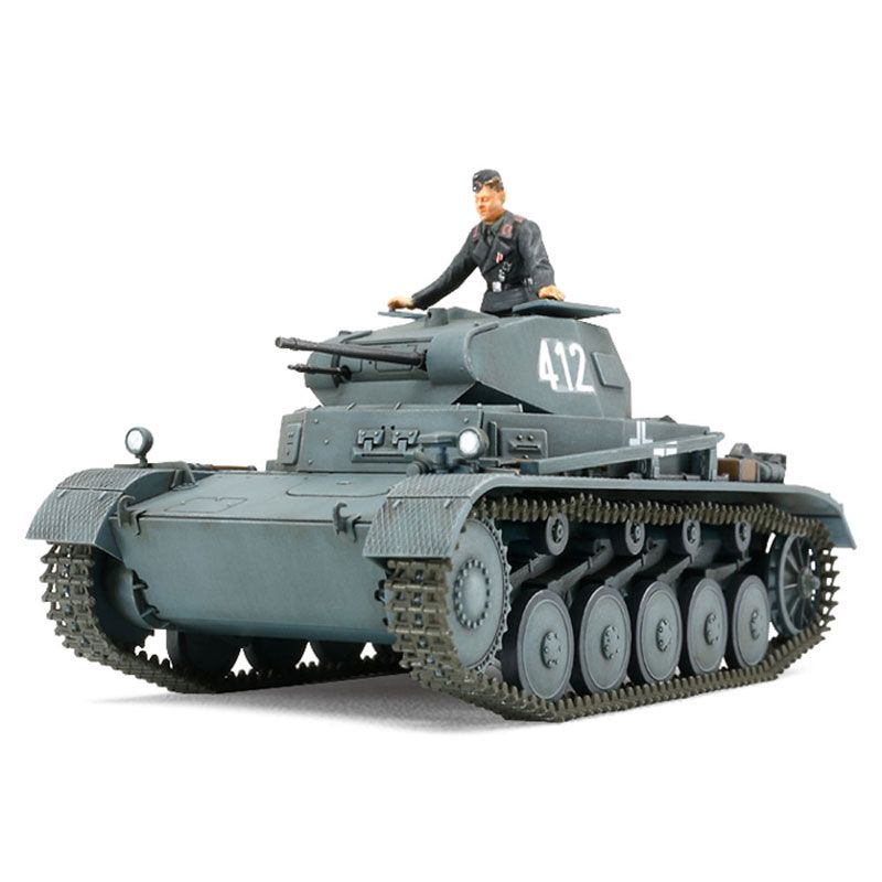 German Panzerkampfwagen II Ausf.A/B/C (French) 1/48 - Tamiya Scale Model Kit