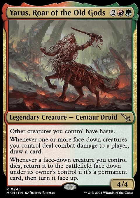 Yarus, Roar of the Old Gods [Murders at Karlov Manor]