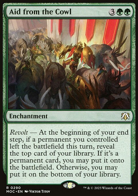 Aid from the Cowl [March of the Machine Commander]