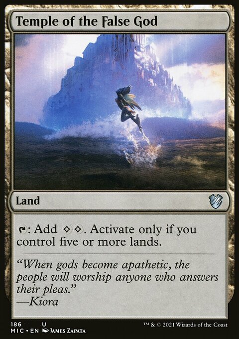 Temple of the False God [Innistrad: Midnight Hunt Commander]