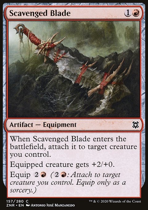 Scavenged Blade [Zendikar Rising]
