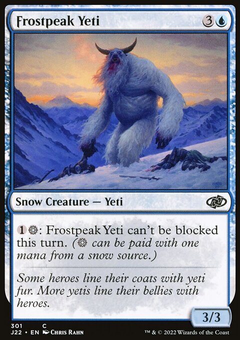 Frostpeak Yeti [Jumpstart 2022]