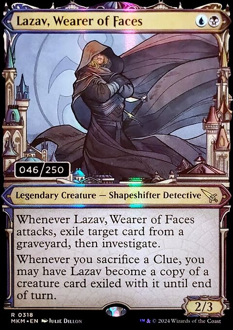 Lazav, Wearer of Faces (Serialized) [Murders at Karlov Manor]