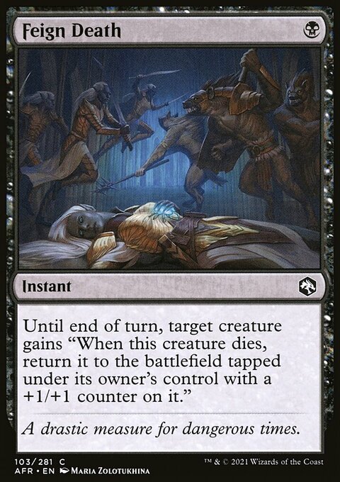 Feign Death [Dungeons & Dragons: Adventures in the Forgotten Realms]