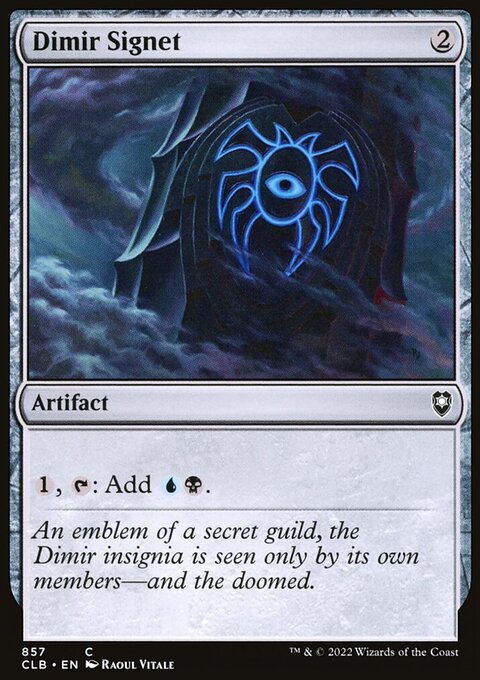 Dimir Signet [Commander Legends: Battle for Baldur's Gate]