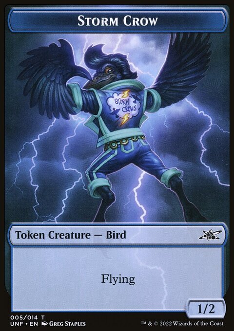 Storm Crow Token [Unfinity Tokens]