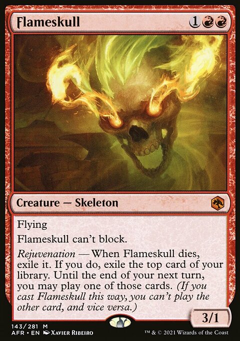 Flameskull [Dungeons & Dragons: Adventures in the Forgotten Realms]