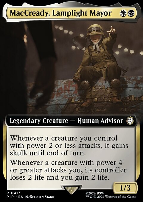 MacCready, Lamplight Mayor (Extended Art) [Fallout]