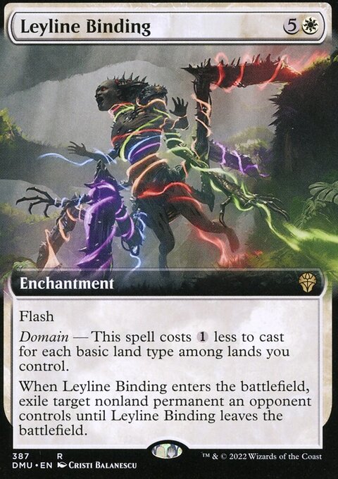 Leyline Binding (Extended Art) [Dominaria United]