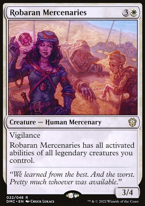 Robaran Mercenaries [Dominaria United Commander]