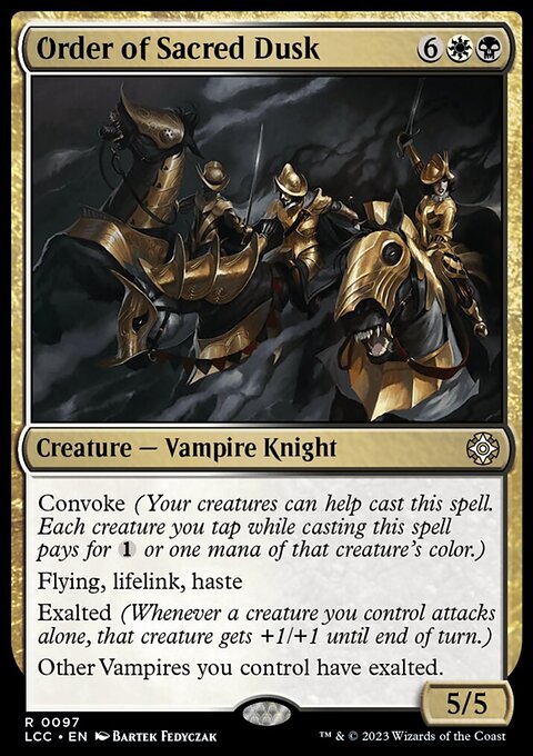 Order of Sacred Dusk [The Lost Caverns of Ixalan Commander]