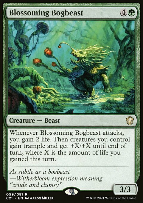 Blossoming Bogbeast [Commander 2021]