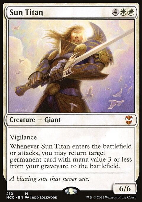 Sun Titan [Streets of New Capenna Commander]