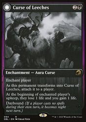 Curse of Leeches // Leeching Lurker [Innistrad: Double Feature]