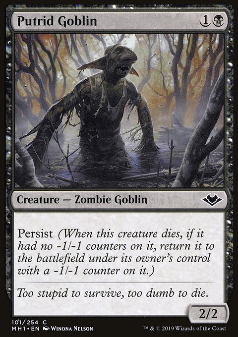 Putrid Goblin [Modern Horizons]