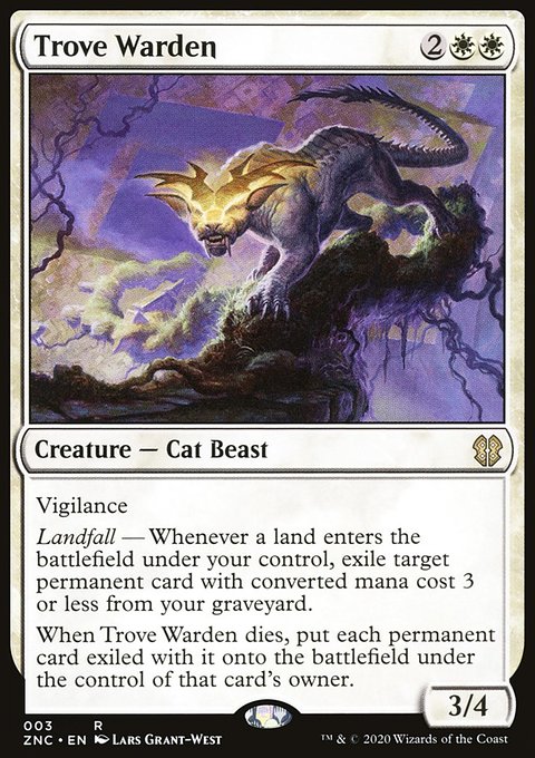 Trove Warden [Zendikar Rising Commander]