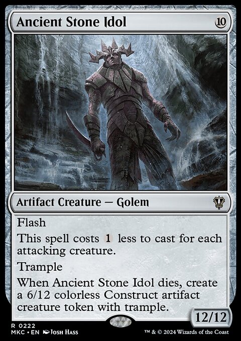 Ancient Stone Idol [Murders at Karlov Manor Commander]