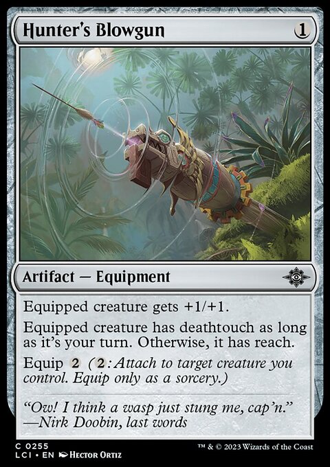 Hunter's Blowgun [The Lost Caverns of Ixalan]