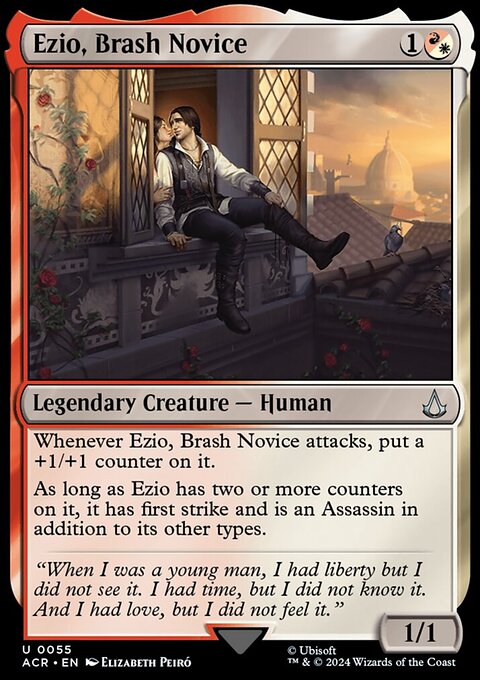 Ezio, Brash Novice [Assassin's Creed]
