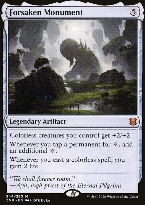Forsaken Monument [Zendikar Rising]