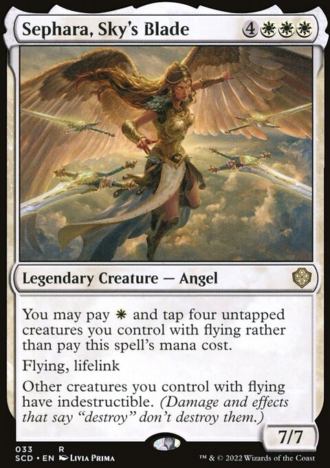 Sephara, Sky's Blade [Starter Commander Decks]
