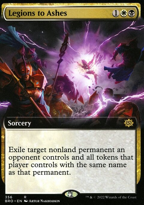 Legions to Ashes (Extended Art) [The Brothers' War]