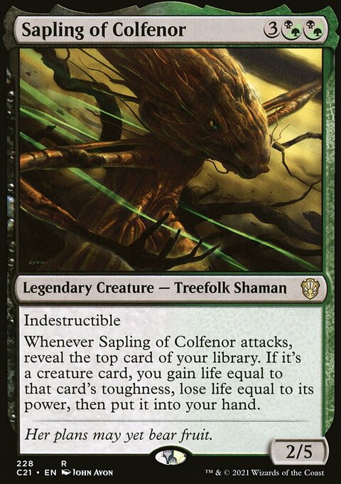Sapling of Colfenor [Commander 2021]