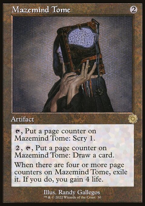 Mazemind Tome (Retro) [The Brothers' War Retro Artifacts]