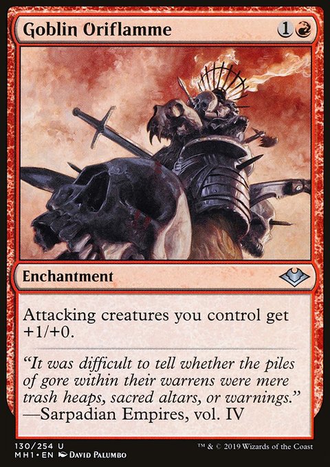 Goblin Oriflamme [Modern Horizons]