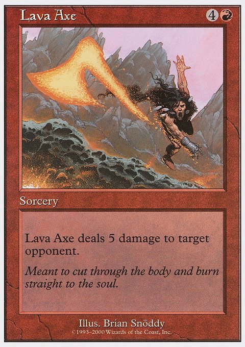 Lava Axe [Starter 2000]