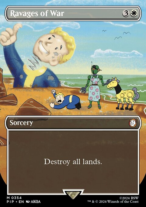 Ravages of War (Borderless) [Fallout]