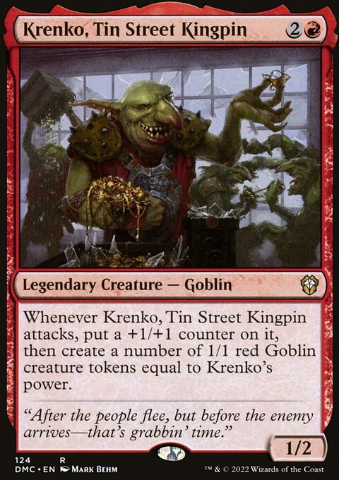 Krenko, Tin Street Kingpin [Dominaria United Commander]