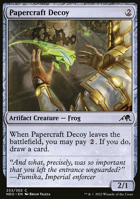 Papercraft Decoy [Kamigawa: Neon Dynasty]