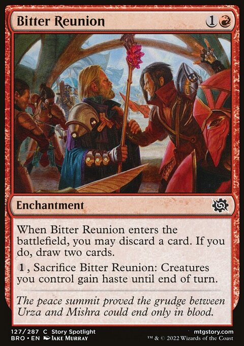 Bitter Reunion [The Brothers' War]