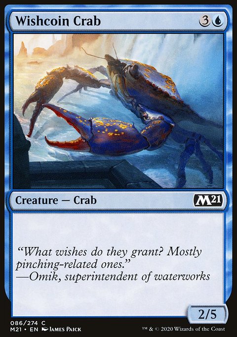 Wishcoin Crab [Core Set 2021]