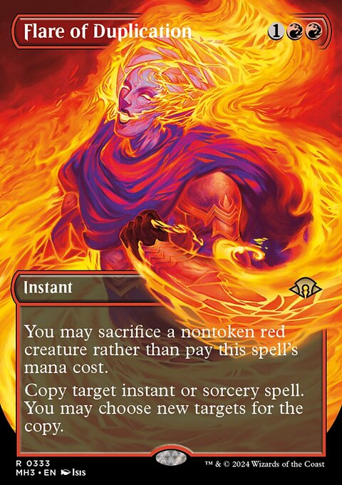 Flare of Duplication (Borderless) [Modern Horizons 3]