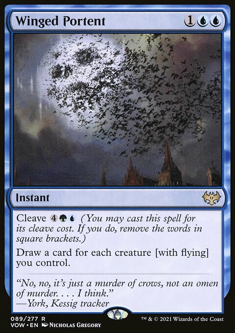 Winged Portent [Innistrad: Crimson Vow]