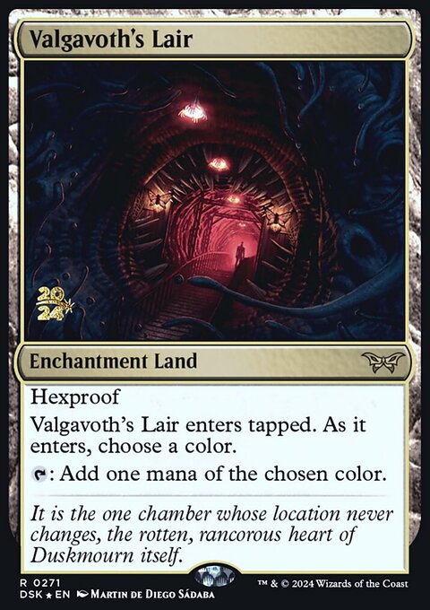 Valgavoth's Lair [Duskmourn: House of Horror Prerelease Promos]