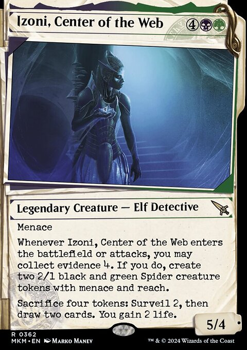 Izoni, Center of the Web (Showcase) [Murders at Karlov Manor]