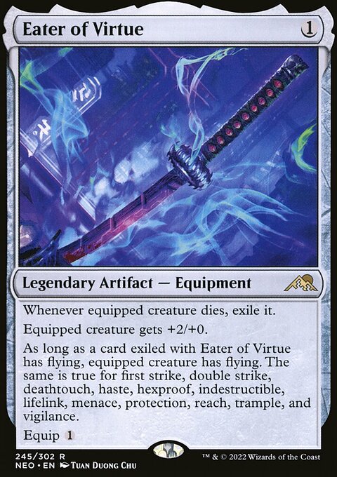 Eater of Virtue [Kamigawa: Neon Dynasty]