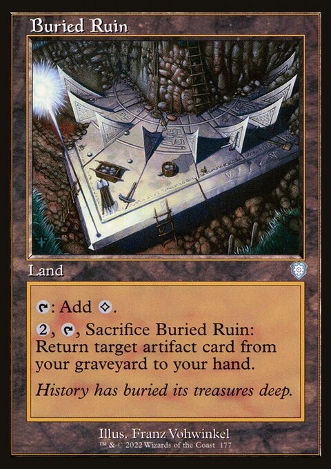 Buried Ruin (Retro) [The Brothers' War Commander]