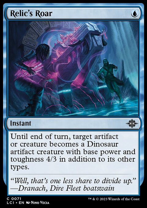 Relic's Roar [The Lost Caverns of Ixalan]