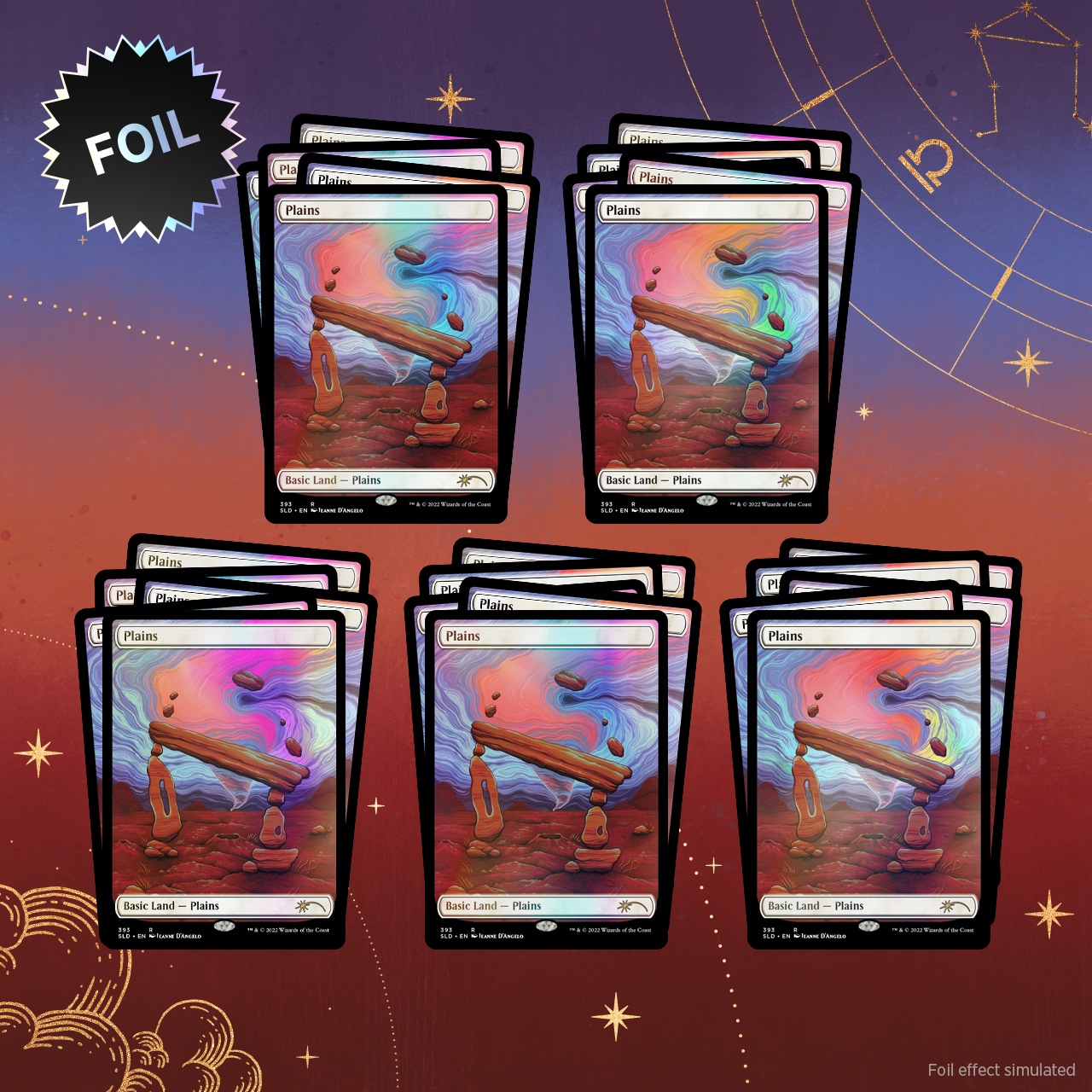 Secret Lair: Drop Series - The Astrology Lands (Libra Bundle - Foil Edition)