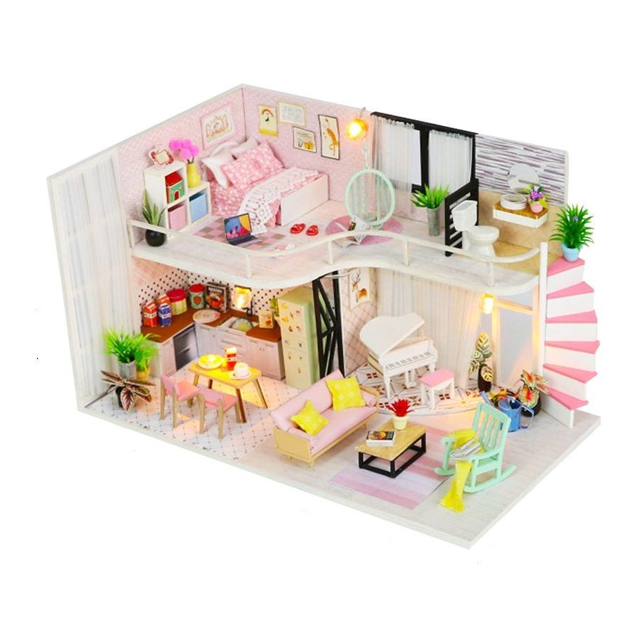 Anna's Pink Melody - DIY 3D Puzzle [M-035]