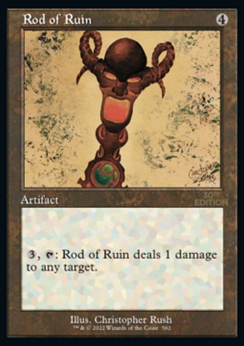 Rod of Ruin (Retro) [30th Anniversary Edition]