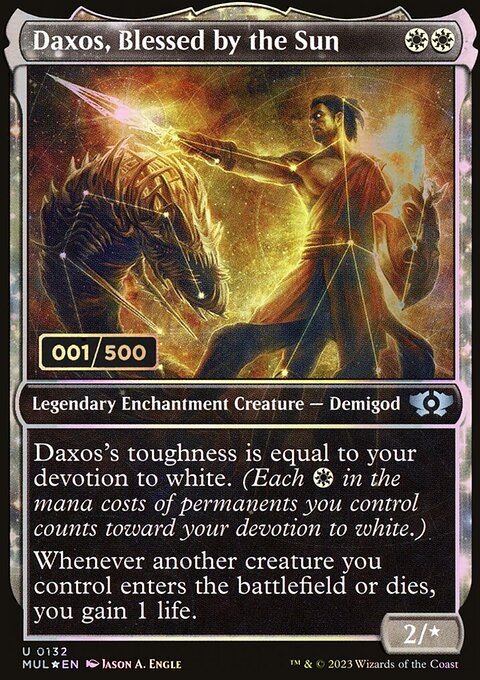 Daxos, Blessed by the Sun (Serialized) [Multiverse Legends]