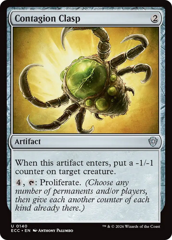 Contagion Clasp [Lorwyn Eclipsed Commander]