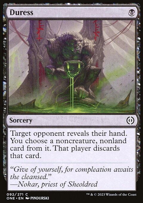 Duress [Phyrexia: All Will Be One]