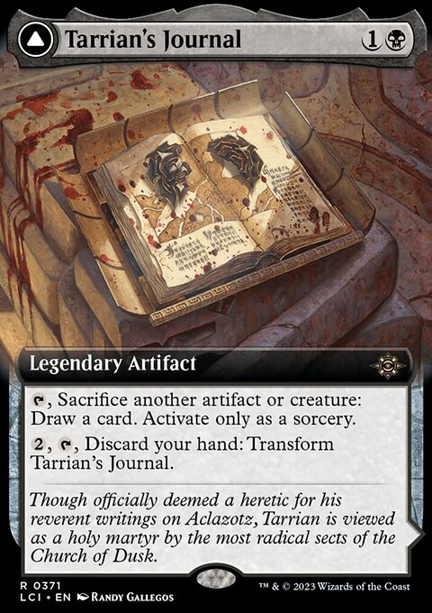 Tarrian's Journal // The Tomb of Aclazotz (Extended Art) [The Lost Caverns of Ixalan]