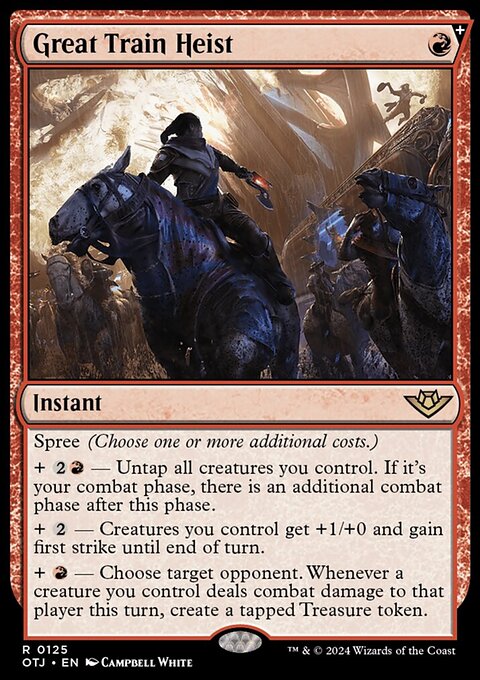 Great Train Heist [Outlaws of Thunder Junction]